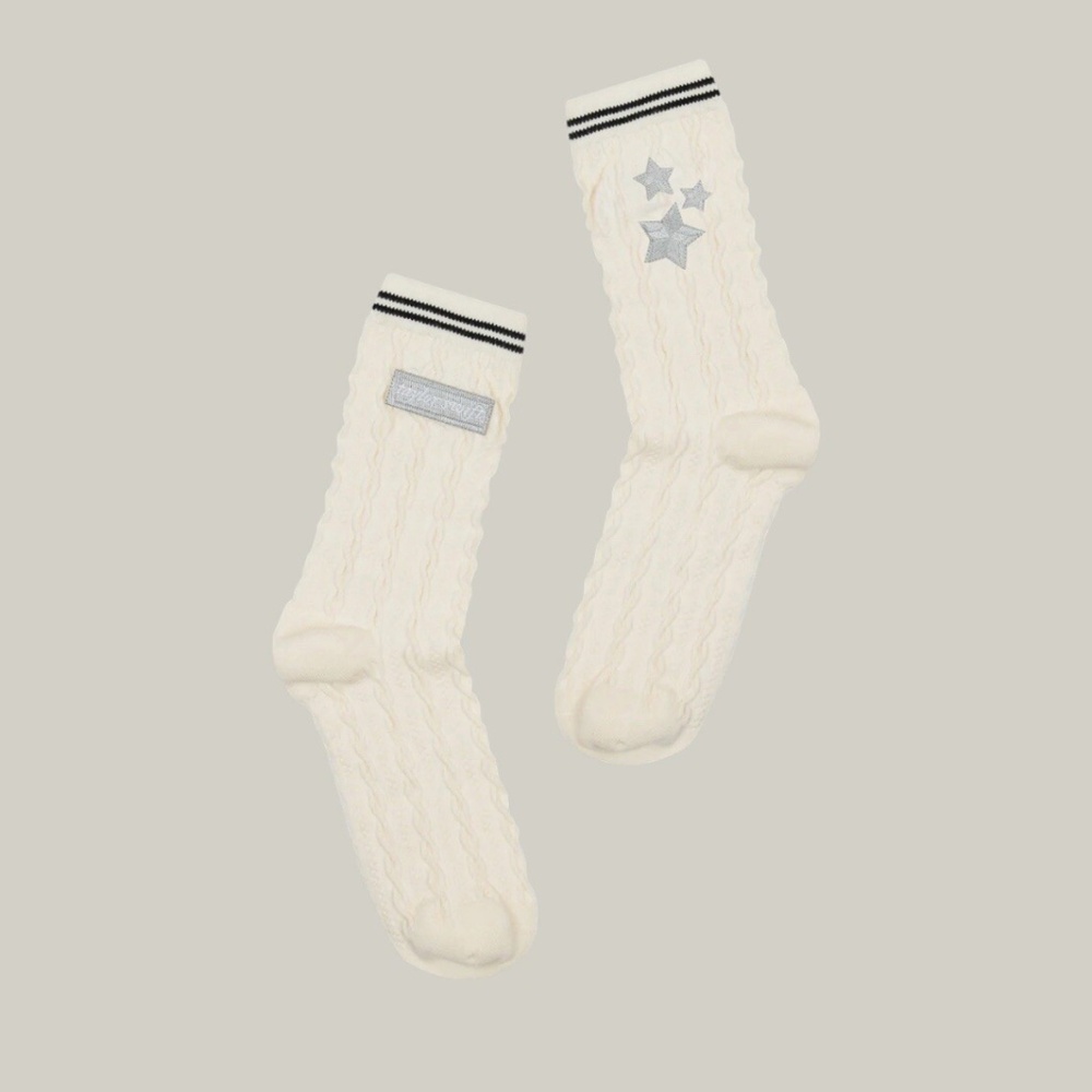 Taylor Swift Folklore Album Cardigan Socks NEW